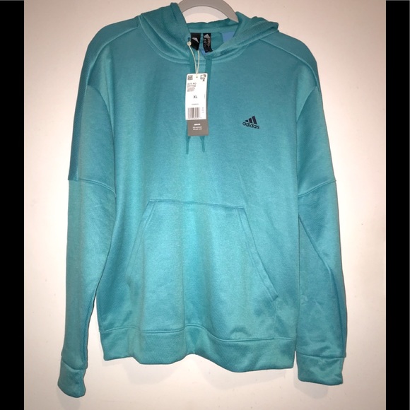teal adidas hoodie